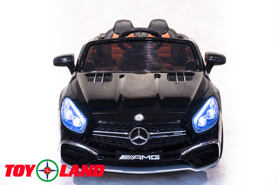 Электромобиль Mercedes-Benz SL65, цвет – черный  